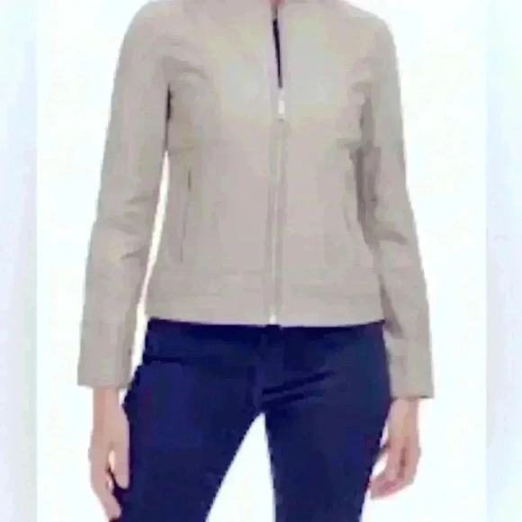 GUESS - jacket 🧥 color light gray size medium - Picture 2 of 5